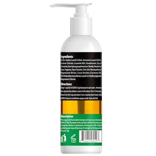 Wig Shampoo for Human & Synthetic
