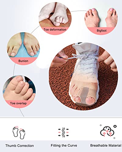 Bunion Toe Separators Bunion Corrector Spacers for Women Big Toe