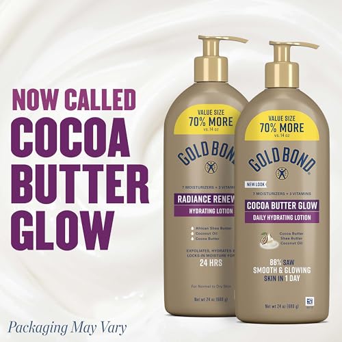 Cocoa Butter Glow Daily Hydrating Lotion for Dry Skin