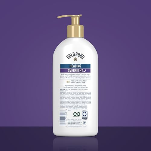Healing Overnight Body & Face Hydrating Lotion for Dry Skin