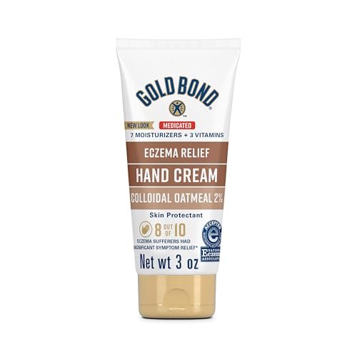 Medicated Eczema Relief Hand Cream, 3 oz, 2% Colloidal Oatmeal