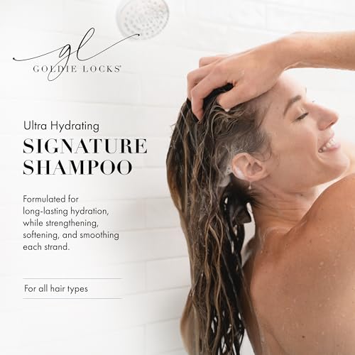 Ultra Hydrating Shampoo - Sulfate-Free Moisturizing Formula - Maintains Texture and Shine 