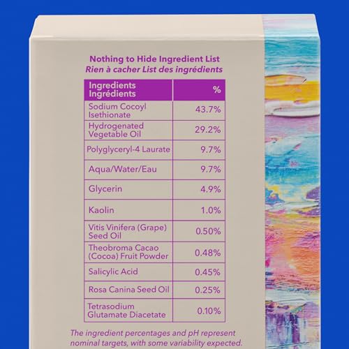 Clarify and Cleanse Bar, Salicylic Acid Bar Soap, 3.15 oz