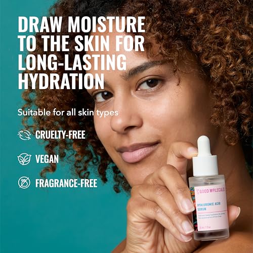 Hyaluronic Acid Serum for Face, Hydrating Serum, 2.5 fl oz