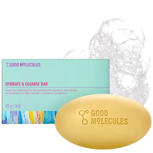 Hydrate and Cleanse Bar, Face & Body Soap-Free Bar, 3 oz