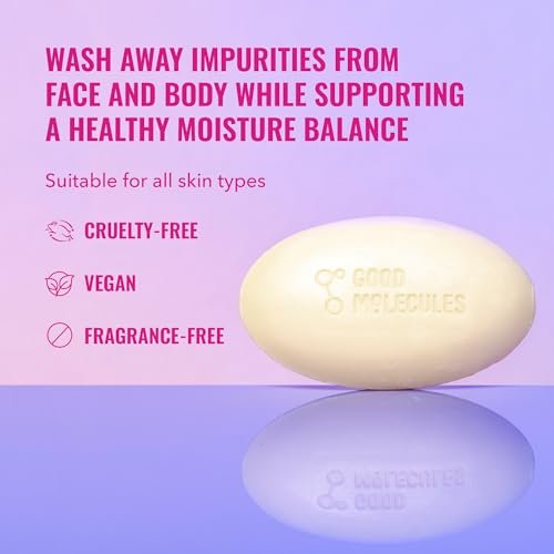 Hydrate and Cleanse Bar, Face & Body Soap-Free Bar, 3 oz