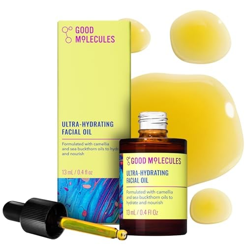 Ultra-Hydrating Facial Oil, Face Oil for Dry Skin, 13 ml