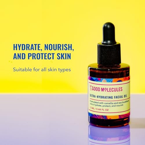 Ultra-Hydrating Facial Oil, Face Oil for Dry Skin, 13 ml