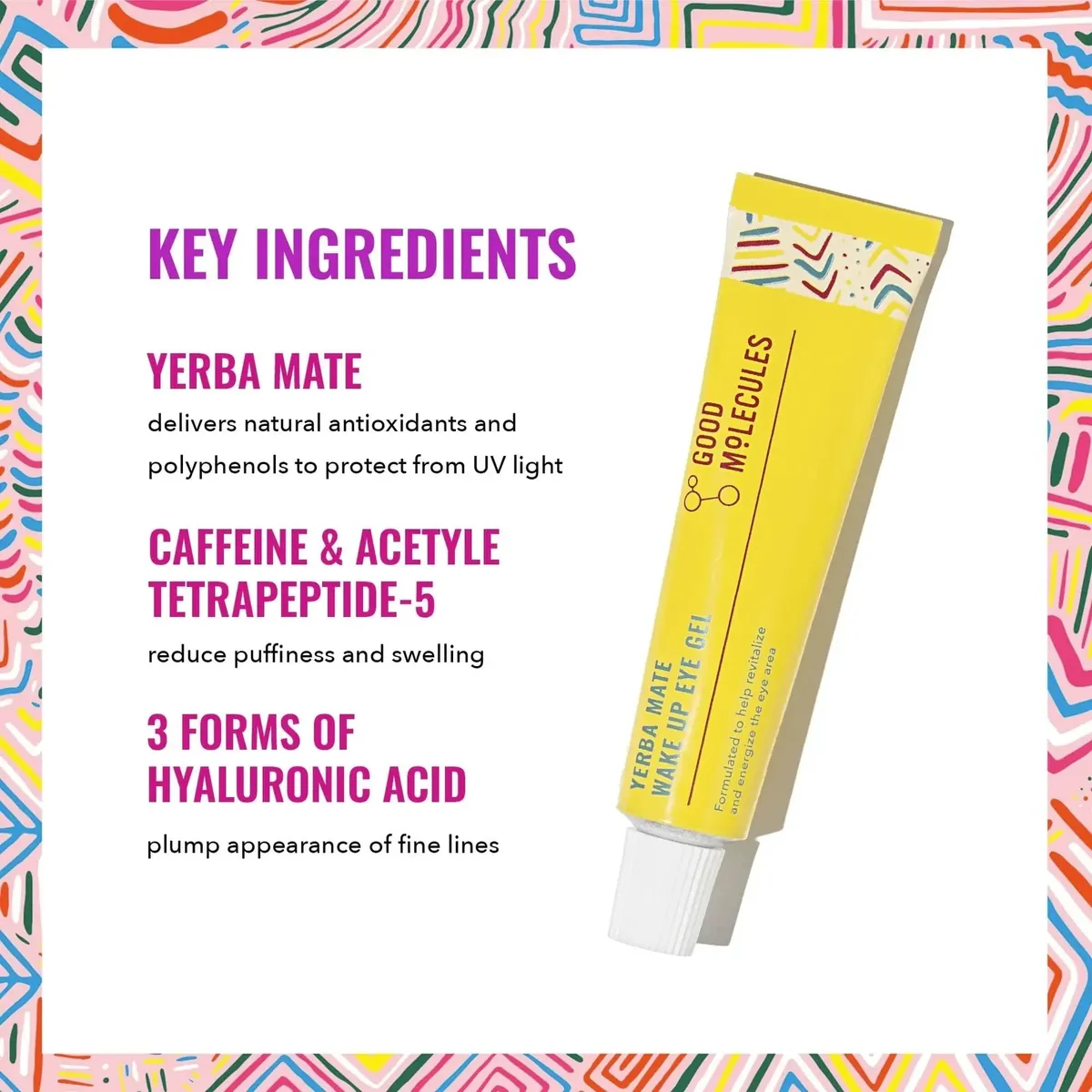 Yerba Mate Wake Up Eye Gel Under Eye Cream
