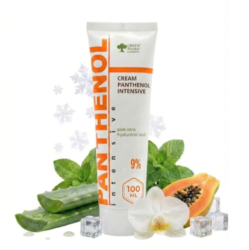 Barrier Repair Cream with 9% Panthenol & Aloe - Soothing Healing Moisturizer for Face & Bo