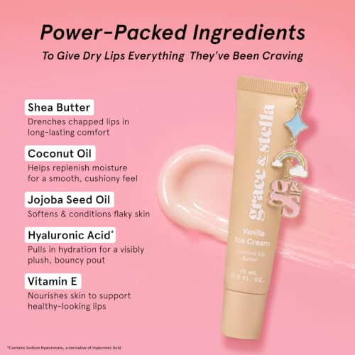 Lip Gloss Butter (Vanilla Ice Cream)