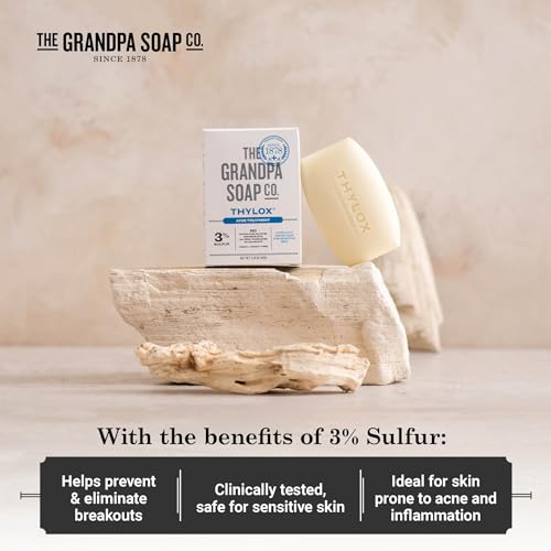 Thylox 3% sulfur acne bar soap