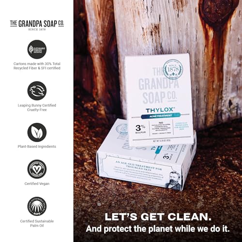 Thylox 3% sulfur acne bar soap