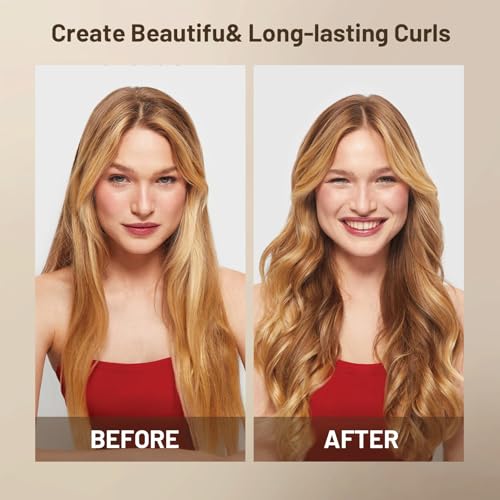 Auto Rotating Curling Iron 1-Inch Ceramic Dual Voltage