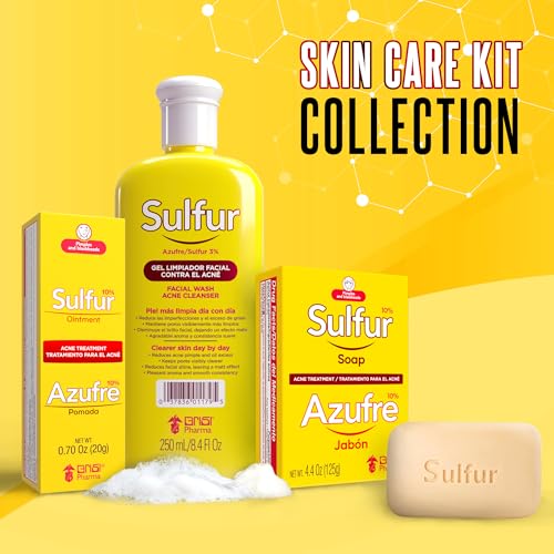 10% sulfur soap 4.4 oz 6 pack