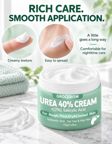 Urea Cream 40% for Feet Maximum Strength Hand & Foot Cream