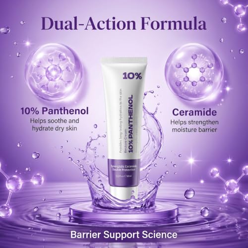 10% Panthenol Barrier Repair Cream for Dry Skin