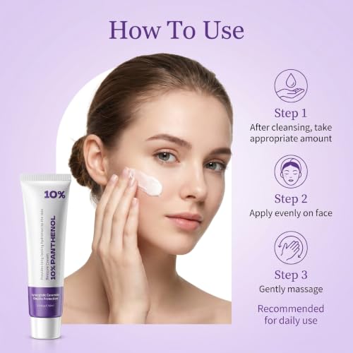 10% Panthenol Barrier Repair Cream for Dry Skin