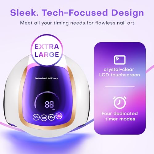 Touch Screen LED Nail Lamp