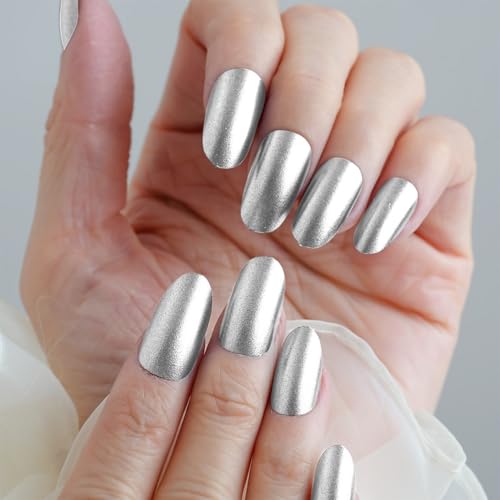 Gold and Silver Chrome Nail Powder Set