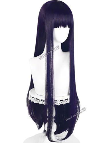 Dark Purple Anime Cosplay Wig