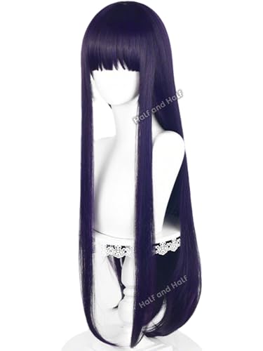 Dark Purple Anime Cosplay Wig