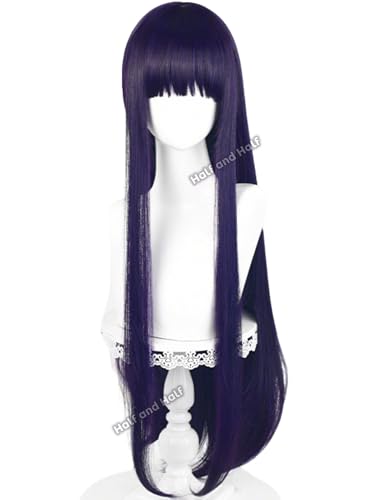 Dark Purple Anime Cosplay Wig