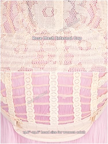 Pastel Pink Anime Cosplay Wig