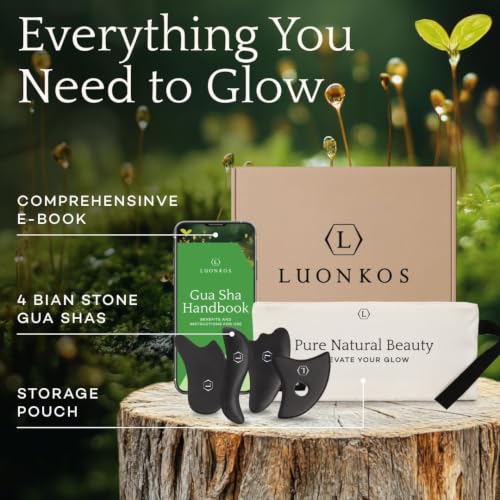 Bian Stone Guasha Tool for Face and Body