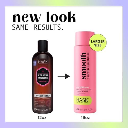 Smooth Keratin Shampoo & Conditioner Set, 16 oz Each