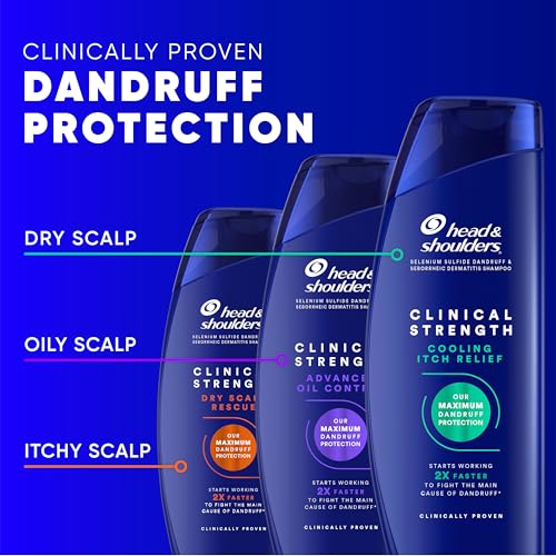 Clinical Strength Anti-Dandruff Shampoo with 1% Selenium Sulfide
