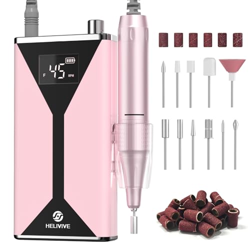 Professional Electric Nail Drill 45000RPM Cordless