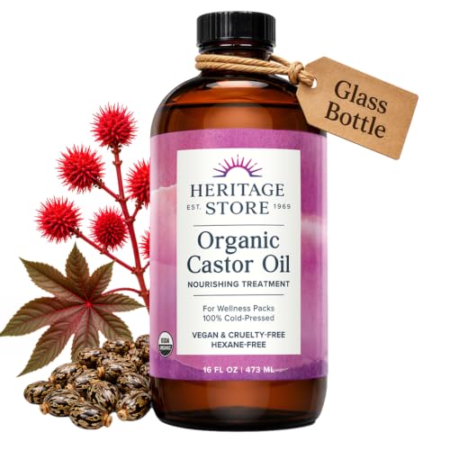 Organic Castor Oil, 16 fl oz