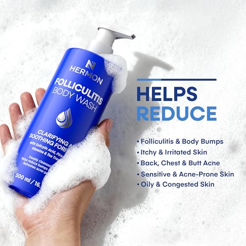 Folliculitis Body Wash with Tea Tree Oil
