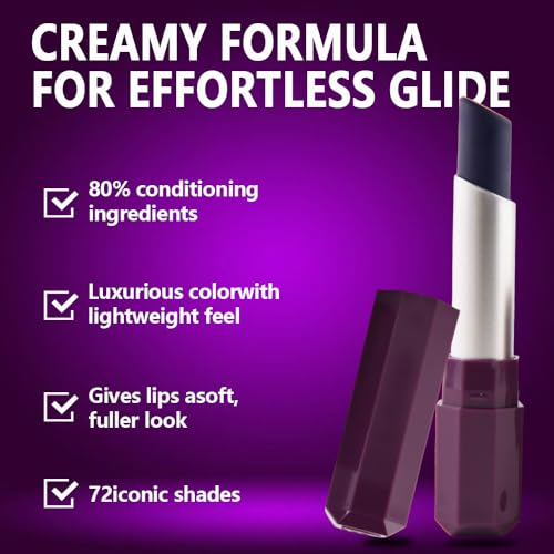 Dark Orchid Purple Matte Lipstick