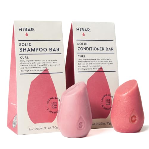 Curl Shampoo & Conditioner Bar Set
