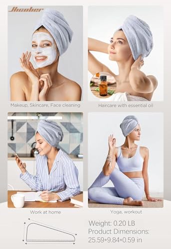 3-Pack Wrap Blue Grey Pink