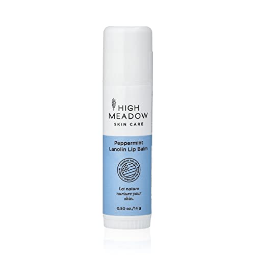 High Meadow Peppermint Lanolin Lip Balm Stick