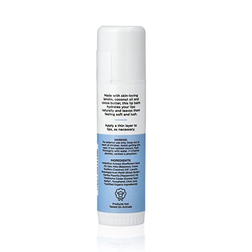 High Meadow Peppermint Lanolin Lip Balm Stick