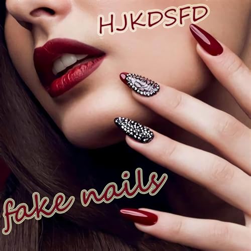 24Pcs Fall Press on Nails Short Square Fake Nails with Plaid Design Matte Khaki Artificial