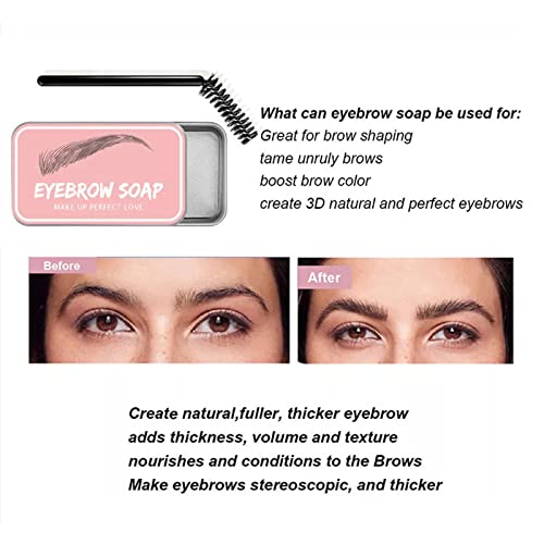 Eyebrow Eyebrow Soap 4D Eyebrow Gel Long Asting Eyebrow Wax Eyebrow X Candy (z3-A