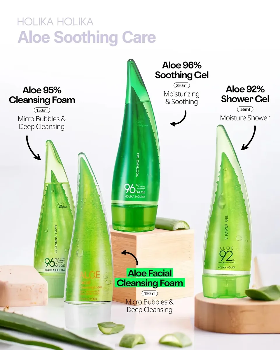 Aloe Facial Cleansing Foam, 5.07 fl.oz.