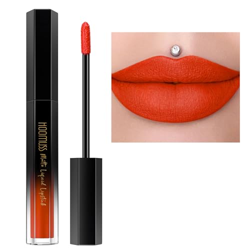 Orange Lipstick Long Lasting Matte Liquid Lipsticks for Women