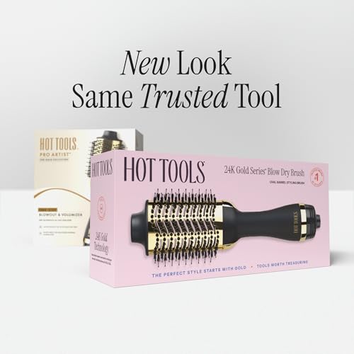 24K Gold Blow Dryer Brush