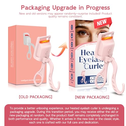 Heated Eyelash Curler Anti-Burn Pink
