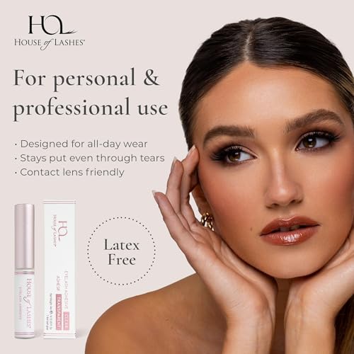 House of Lashes Eyelash Glue - Latex-Free formual fo