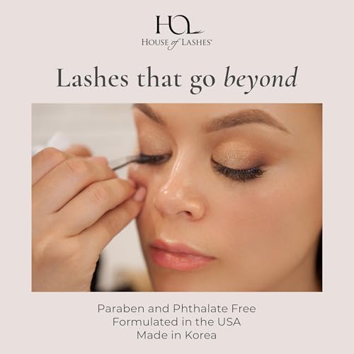 House of Lashes Eyelash Glue - Latex-Free formual fo
