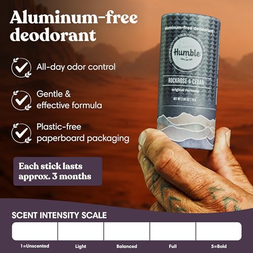 Aluminum-Free Deodorant with Baking Soda
