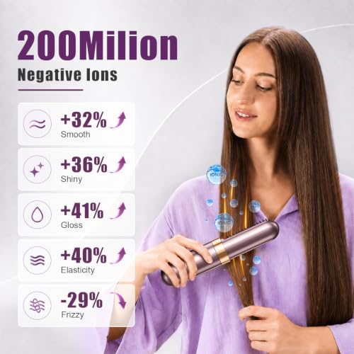 Go Brush Pro Cordless Straightener 4000mAh USB-C