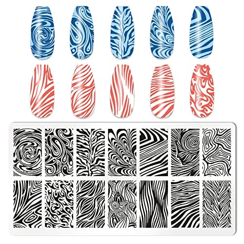 Leopard Print Stamping Plate Kit